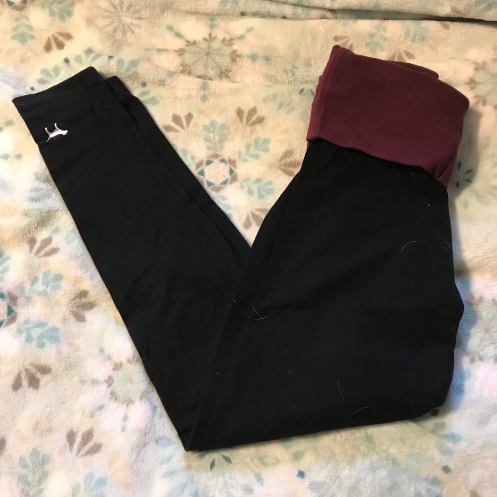 Victoria’s Secret foldover leggings
